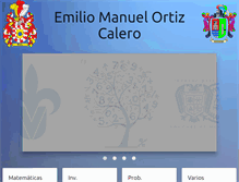 Tablet Screenshot of ortizcalero.com